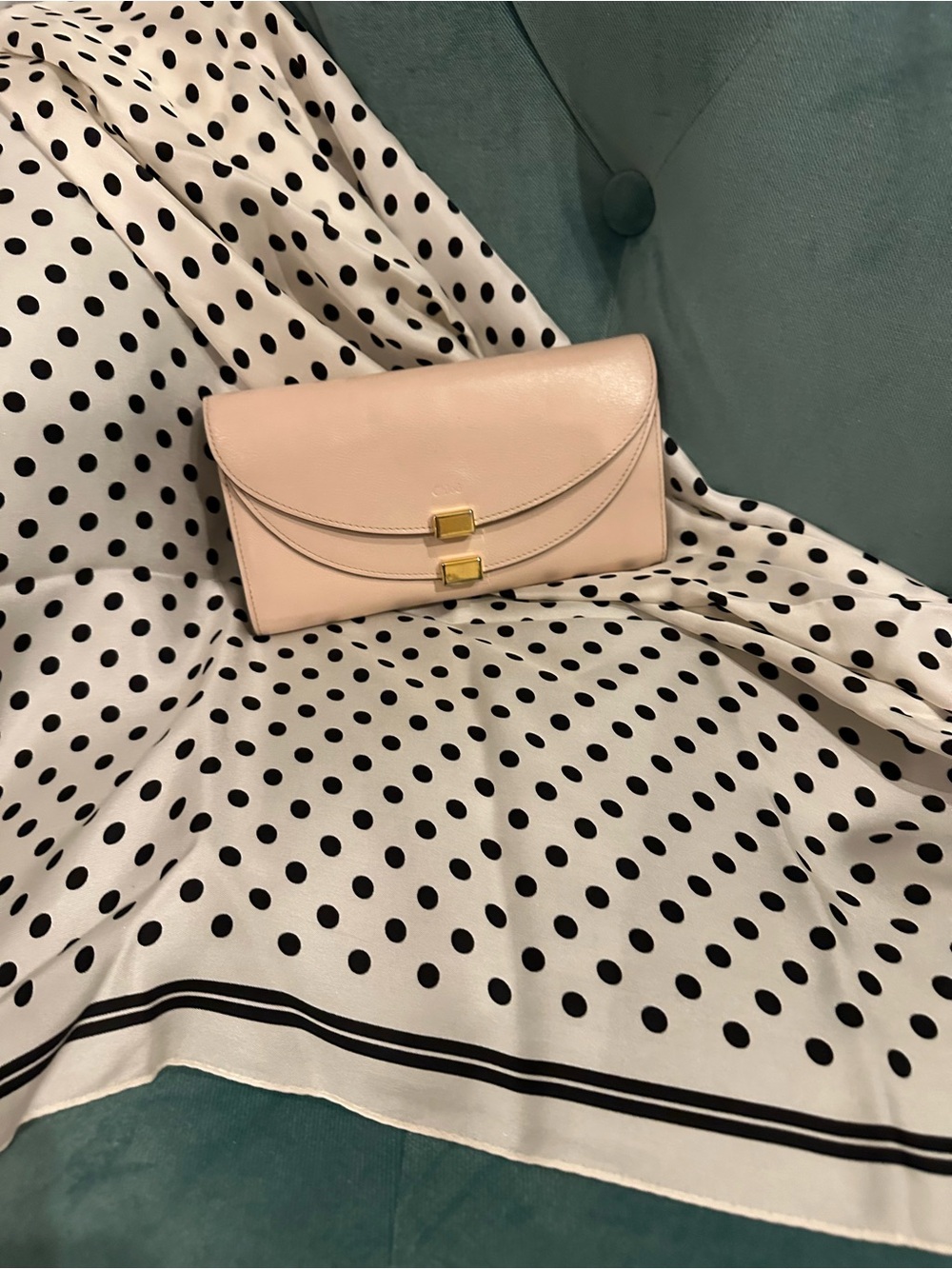 Chloé Super Cute Pink Wallet